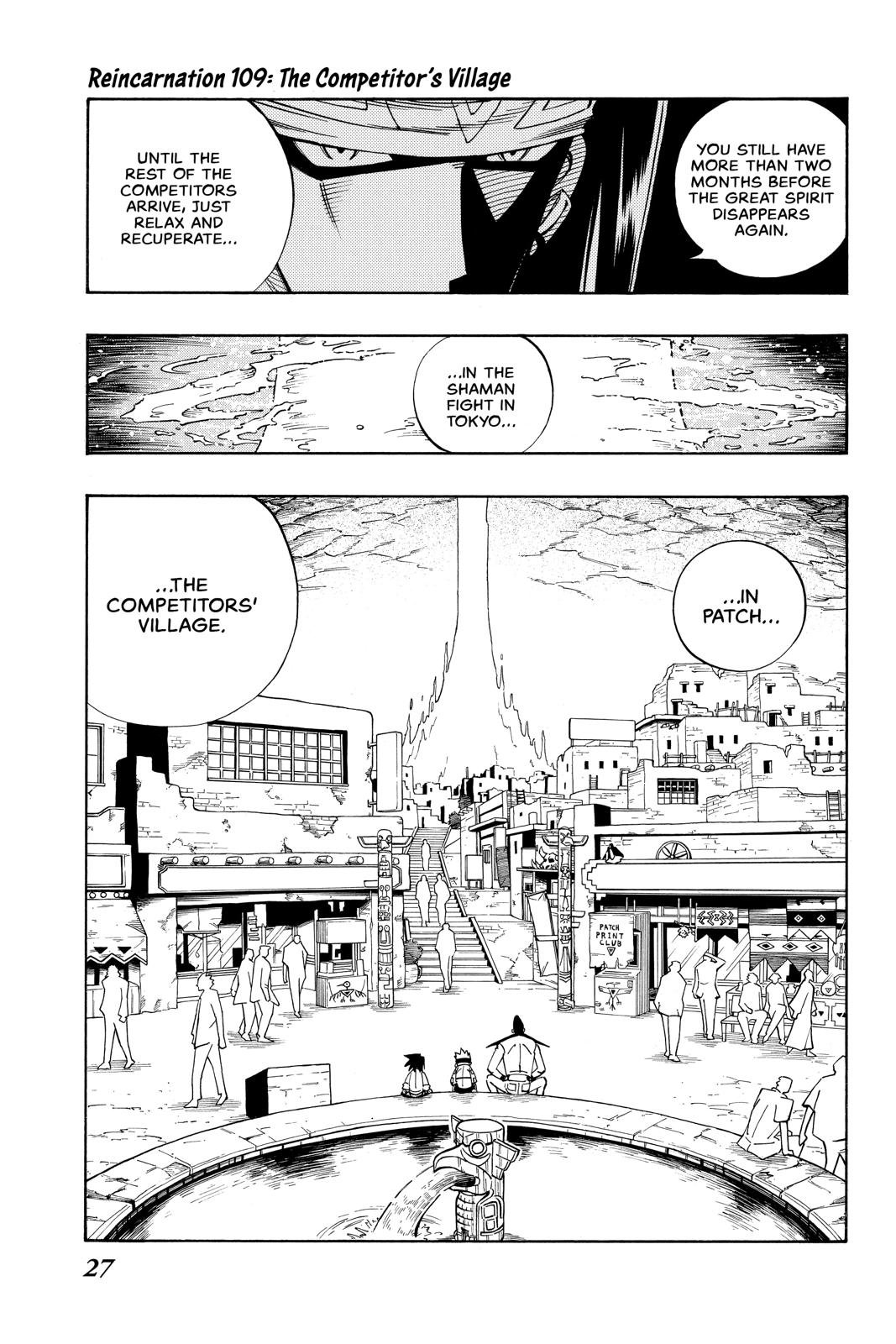 Shaman King Chapter 109 page 1 - Chapter 109