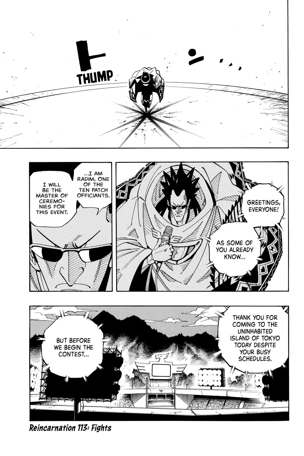 Shaman King Chapter 113 page 1 - Chapter 113
