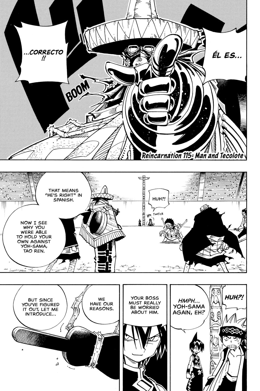 Shaman King Chapter 115 page 1 - Chapter 115