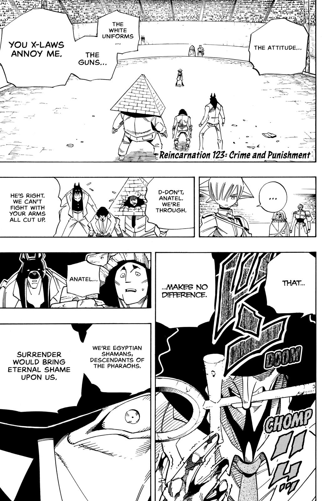 Shaman King Chapter 123 page 1 - Chapter 123