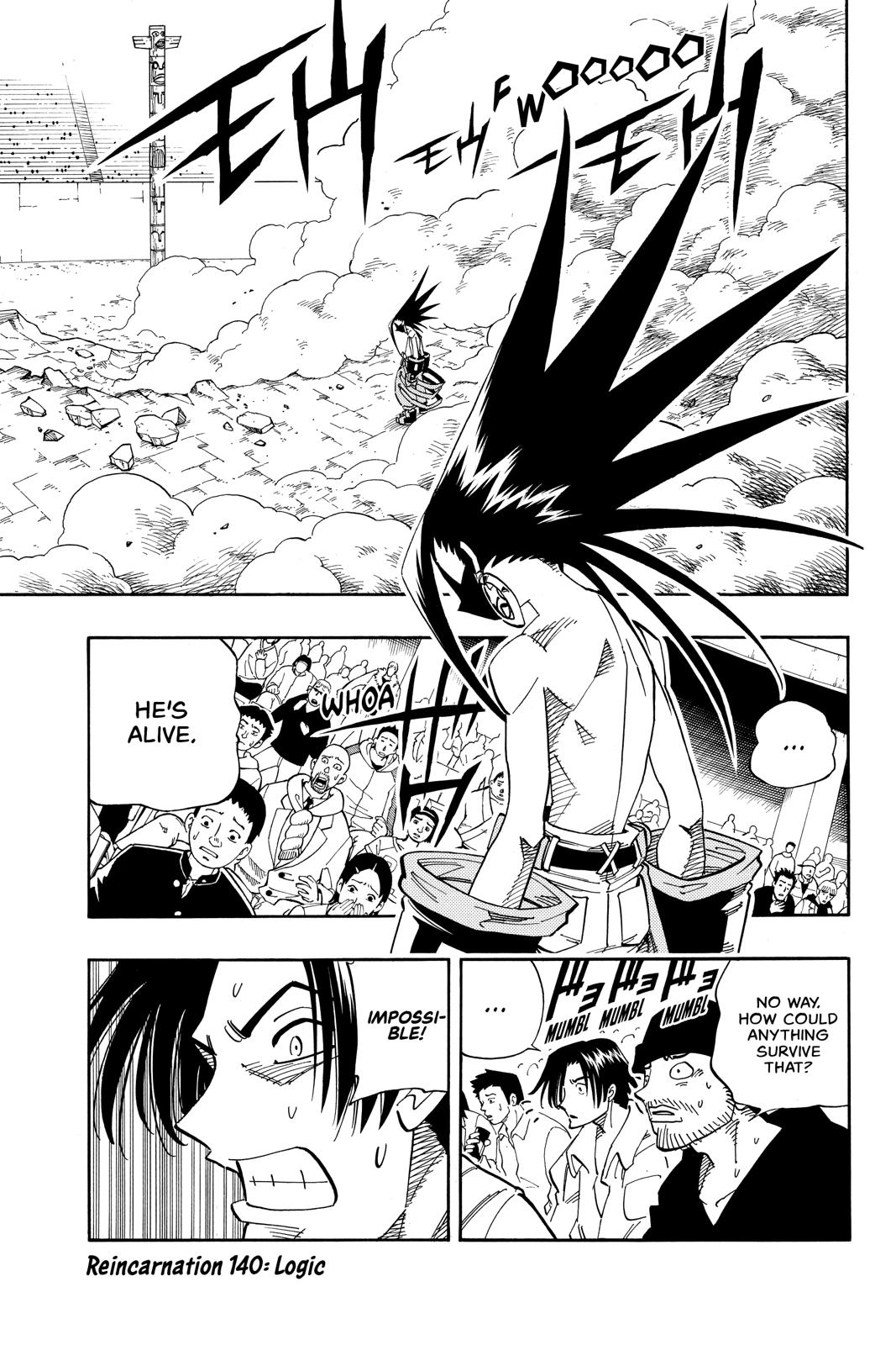 Shaman King Chapter 140 page 1 - Chapter 140