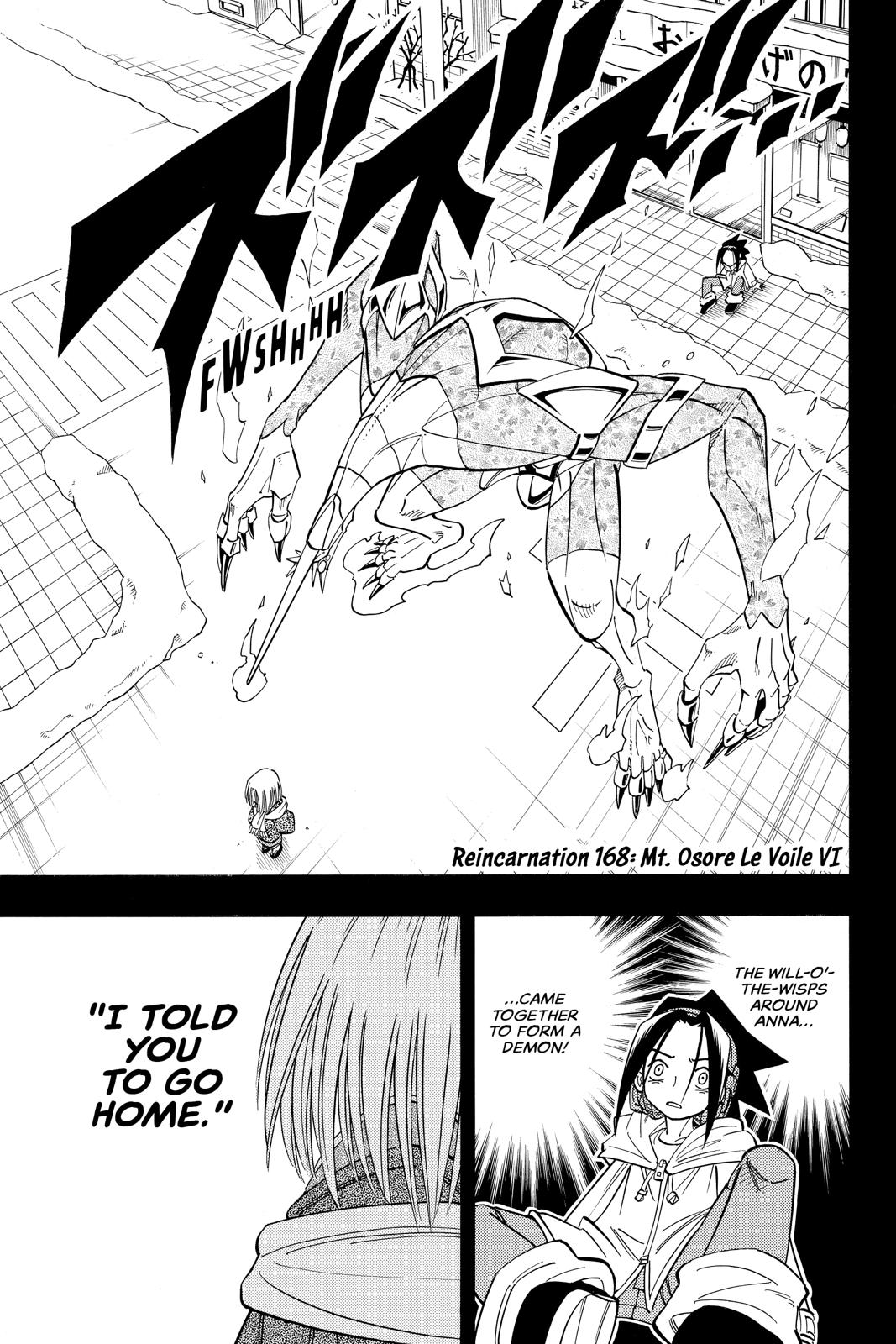 Shaman King Chapter 168 page 1 - Chapter 168