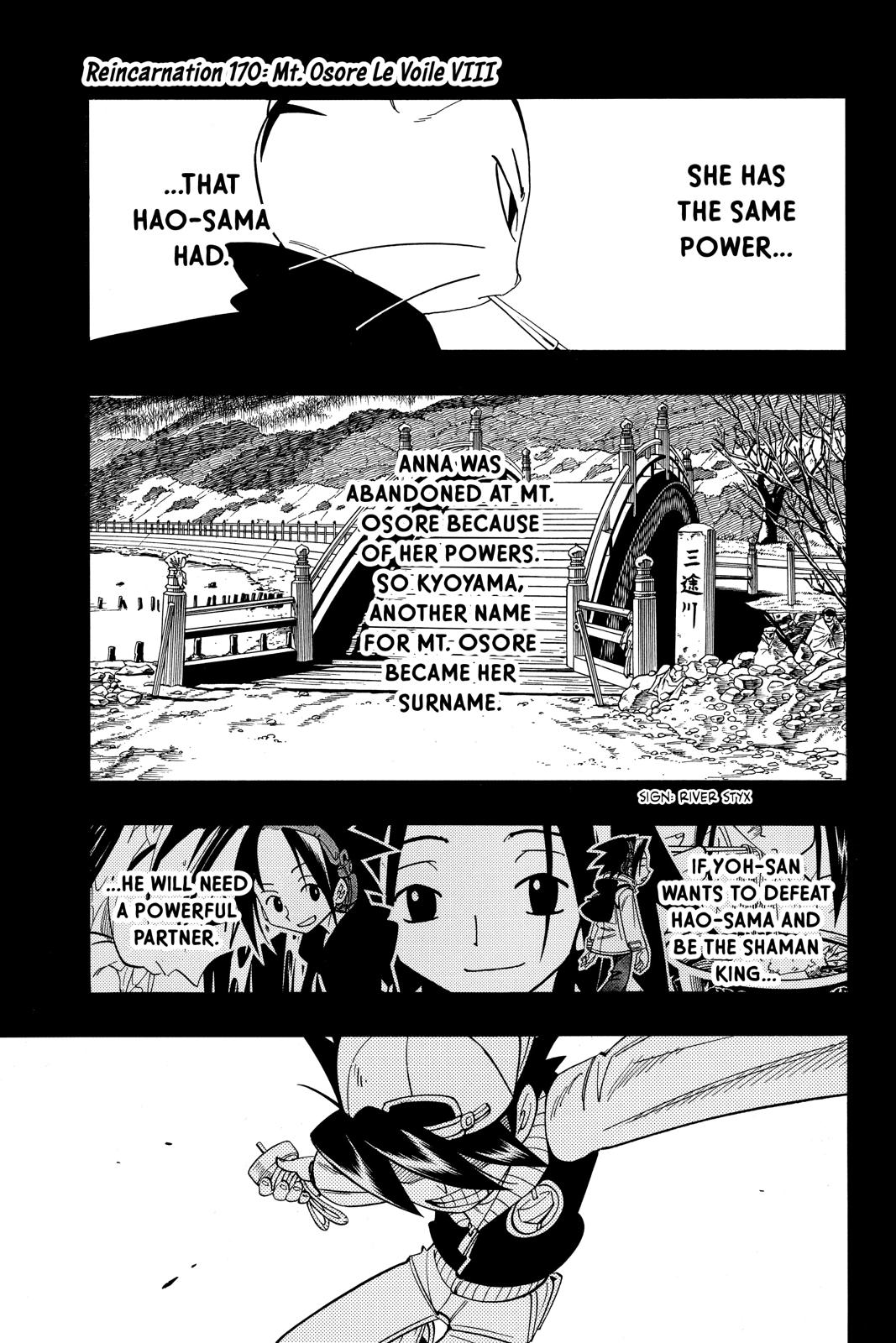 Shaman King Chapter 170 page 1 - Chapter 170