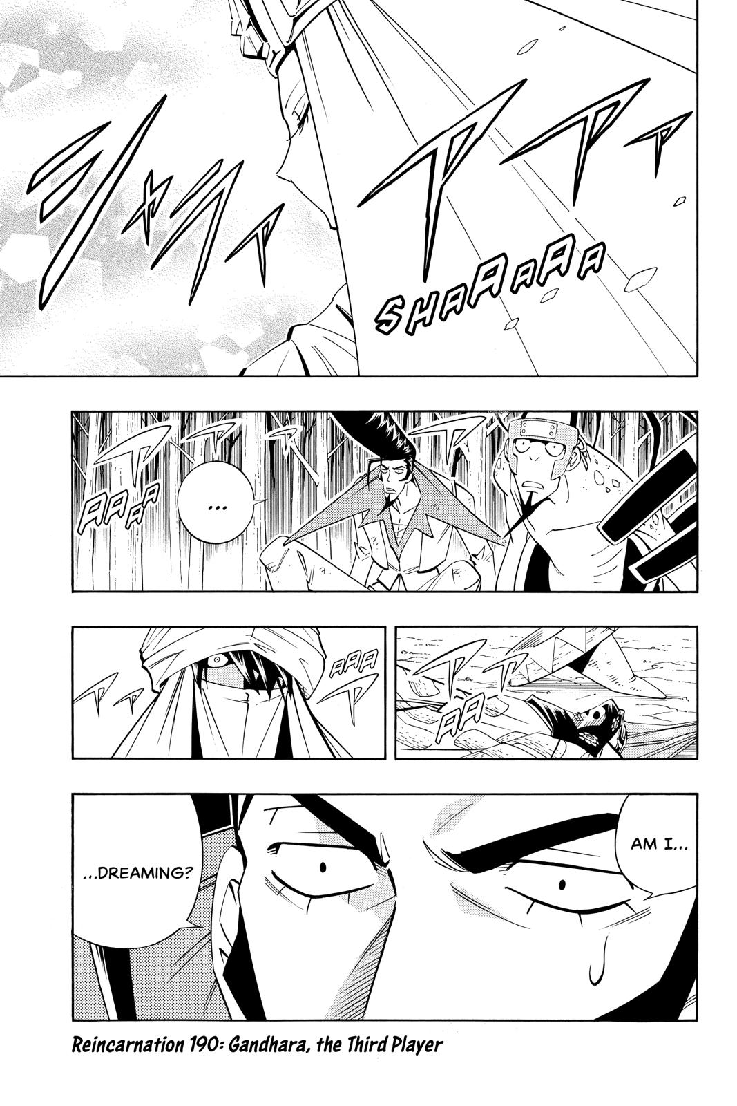 Shaman King Chapter 190 page 1 - Chapter 190