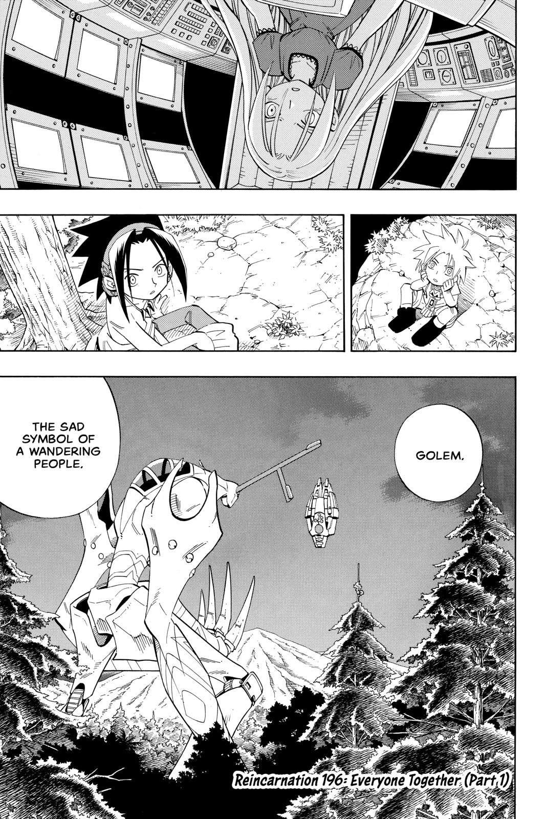 Shaman King Chapter 196 page 1 - Chapter 196