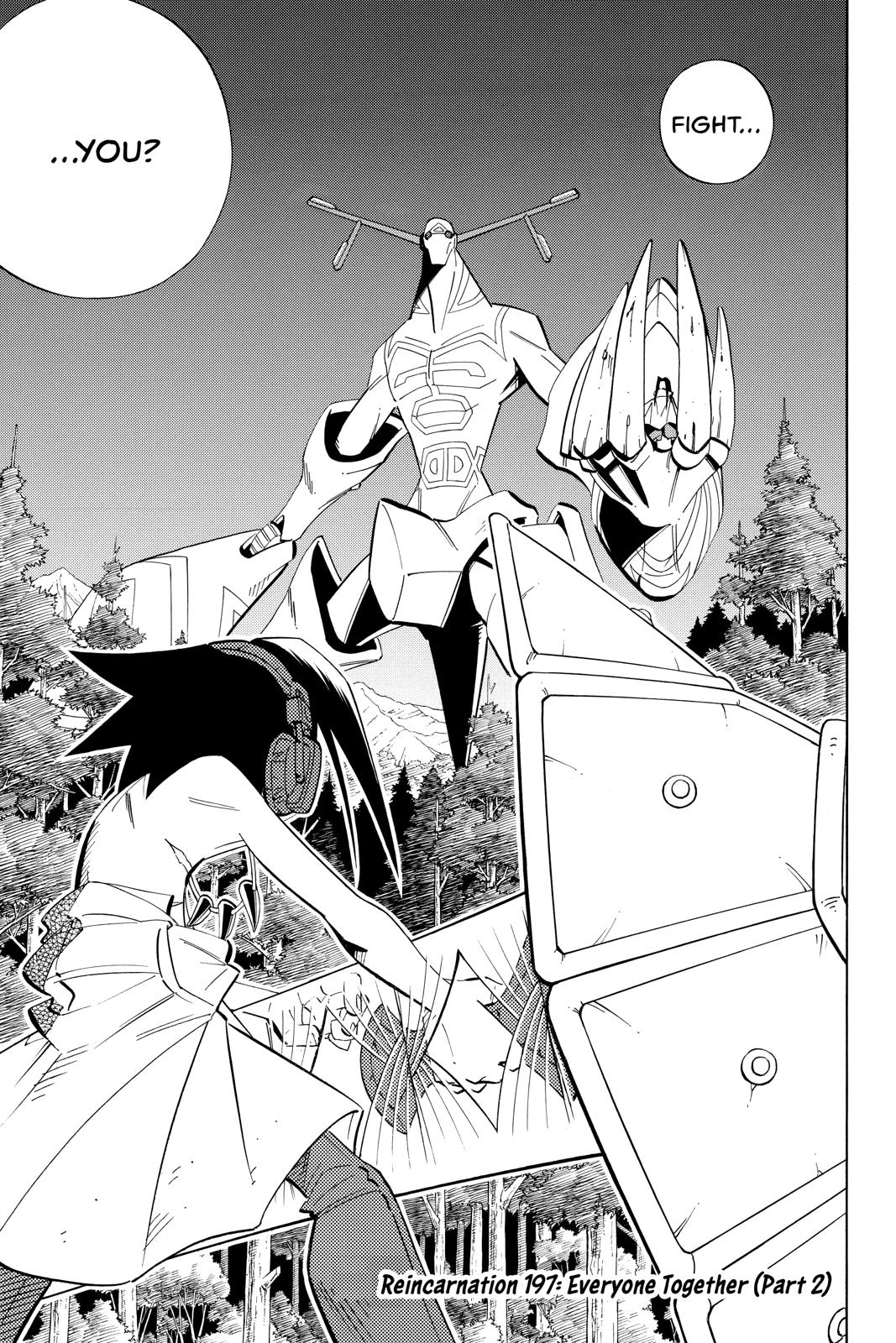 Shaman King Chapter 197 page 1 - Chapter 197