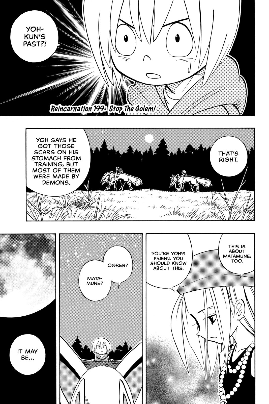 Shaman King Chapter 199 page 1 - Chapter 199