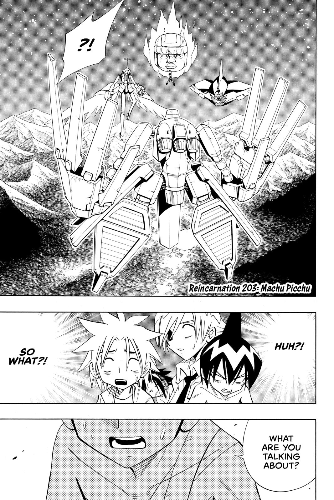 Shaman King Chapter 203 page 1 - Chapter 203
