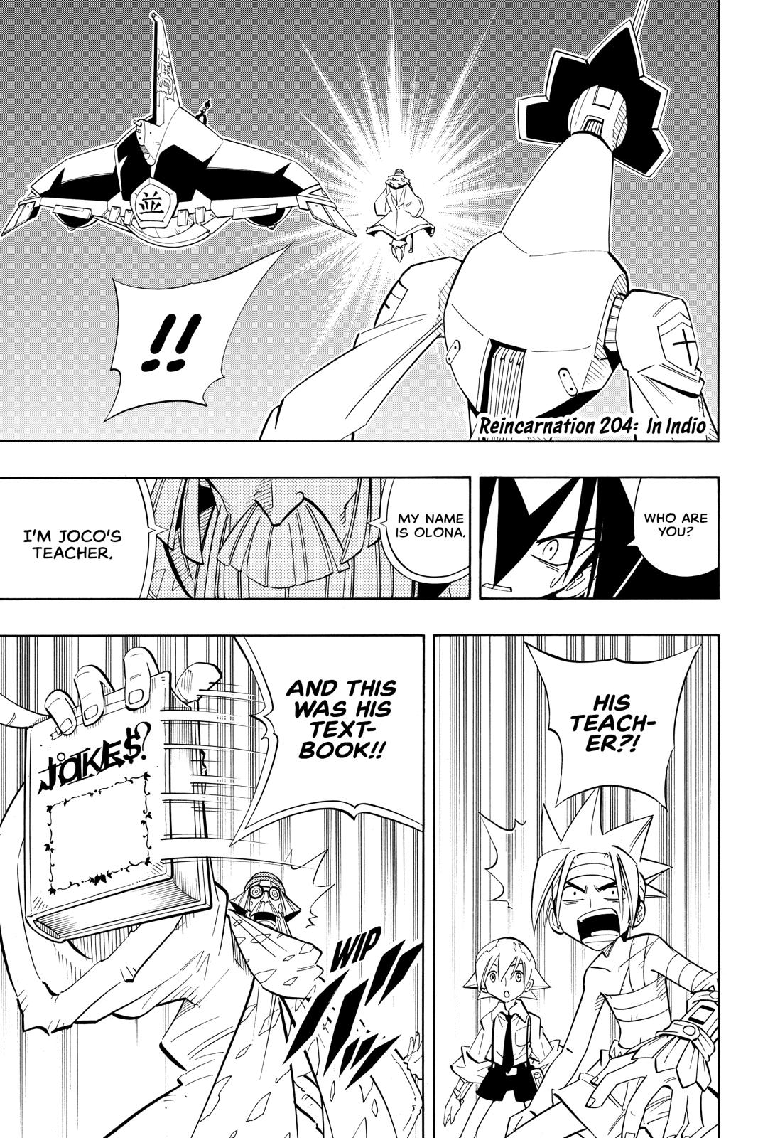 Shaman King Chapter 204 page 1 - Chapter 204