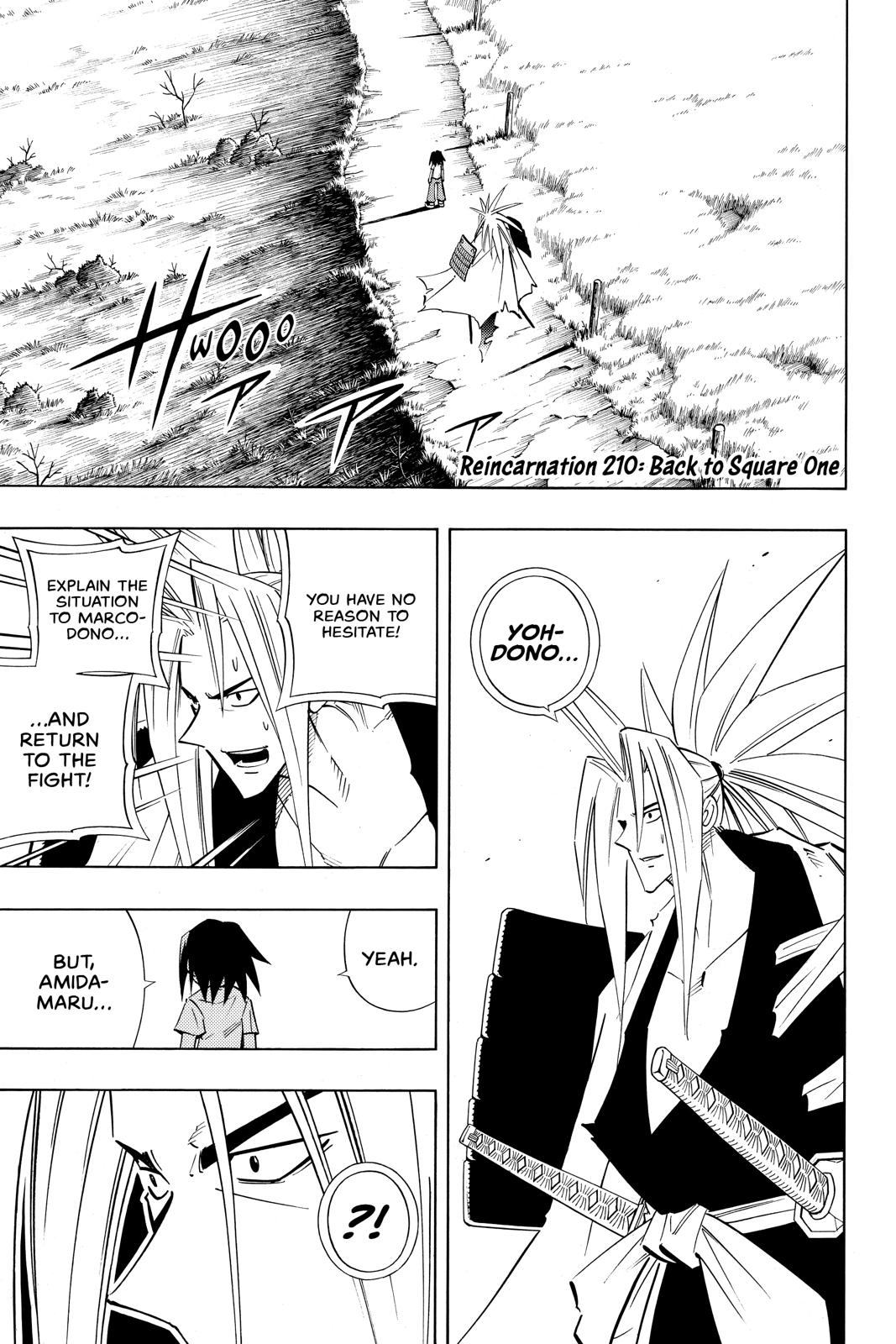 Shaman King Chapter 210 page 1 - Chapter 210