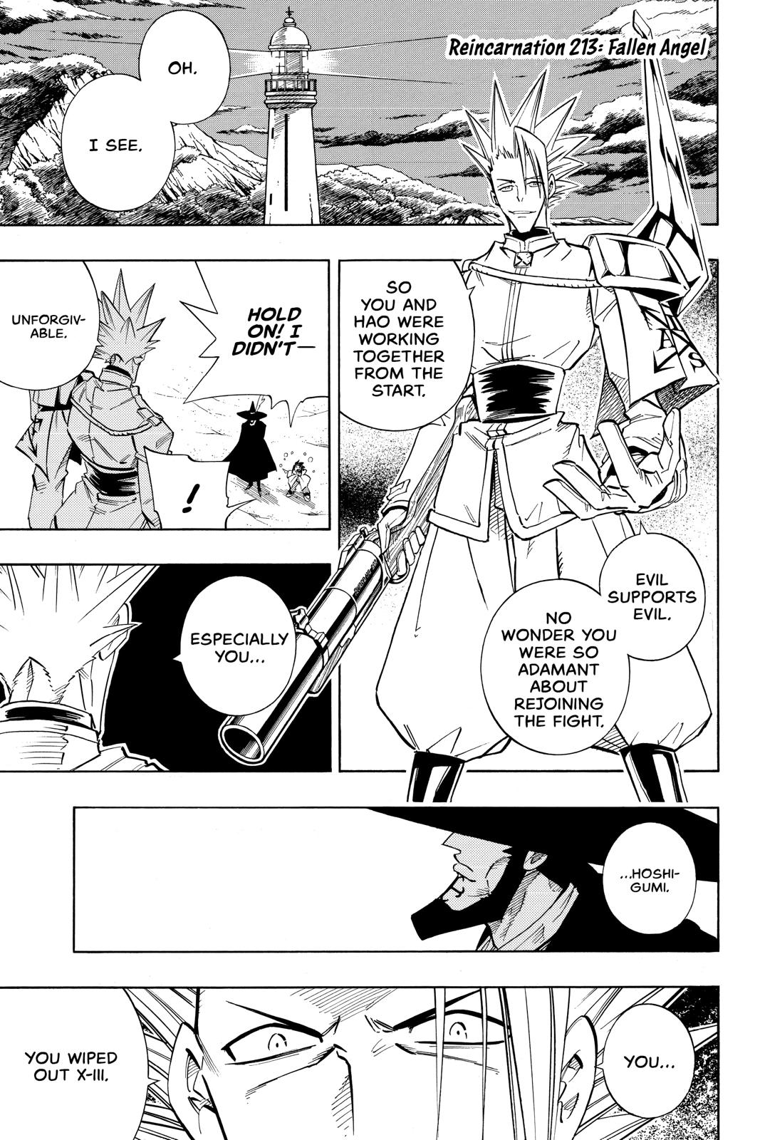 Shaman King Chapter 213 page 1 - Chapter 213
