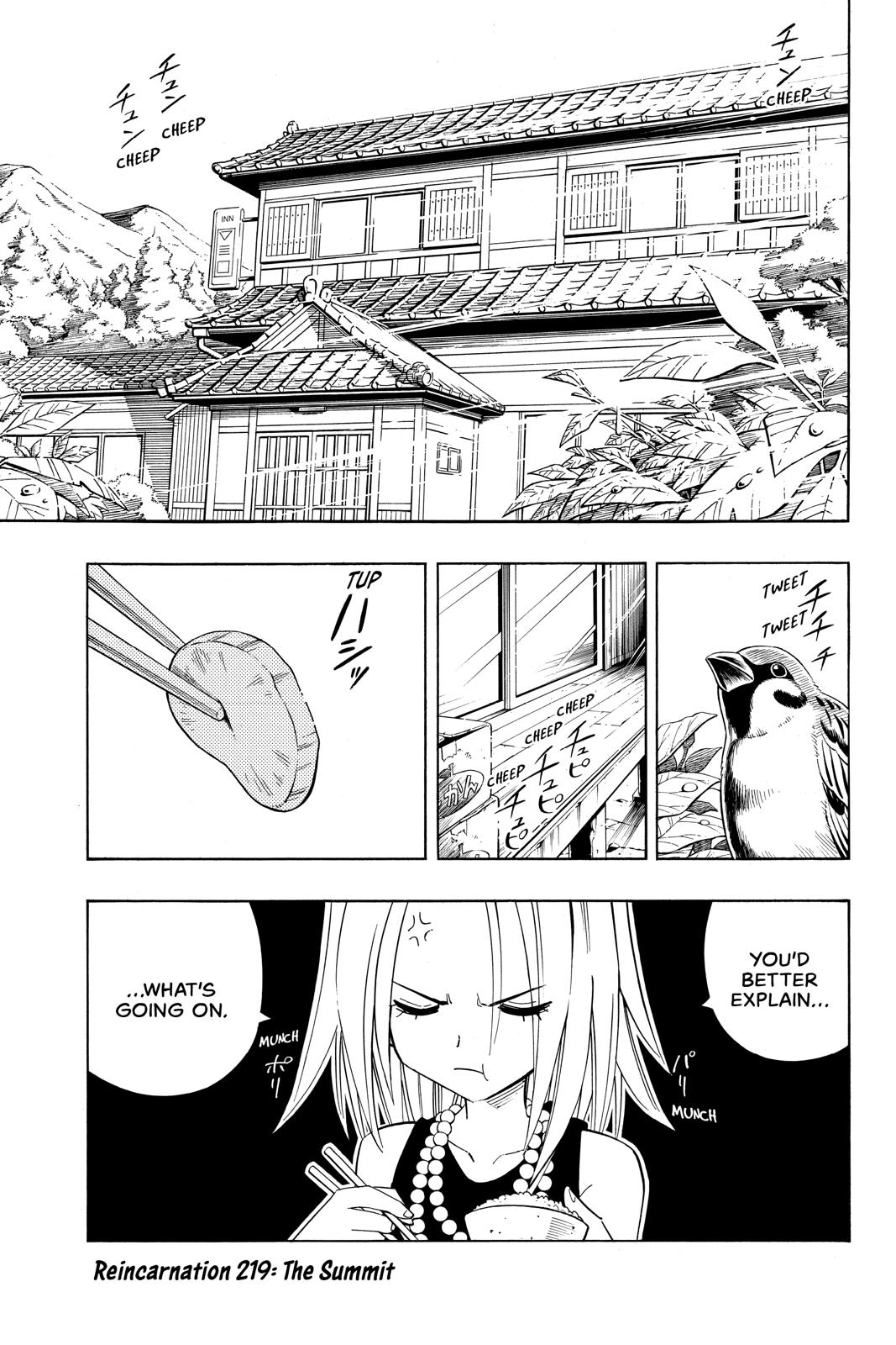 Shaman King Chapter 219 page 1 - Chapter 219