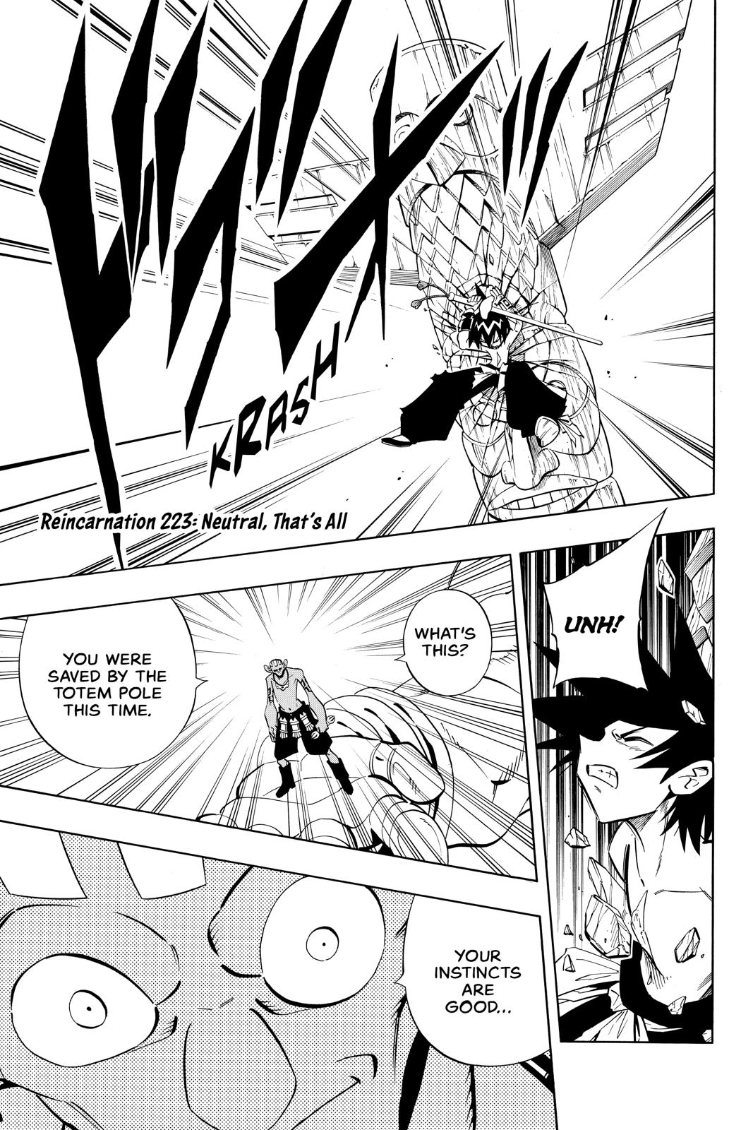 Shaman King Chapter 223 page 1 - Chapter 223