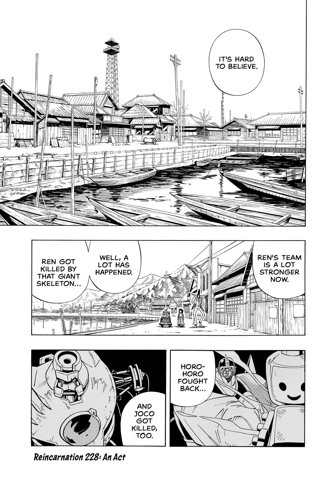 Shaman King Chapter 228 page 1 - Chapter 228