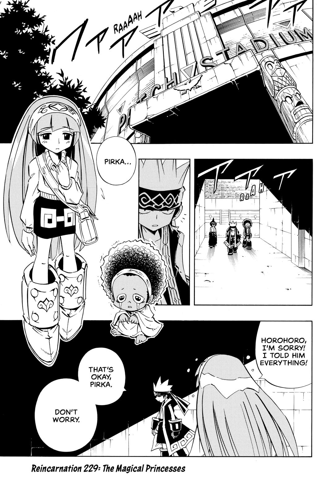 Shaman King Chapter 229 page 1 - Chapter 229