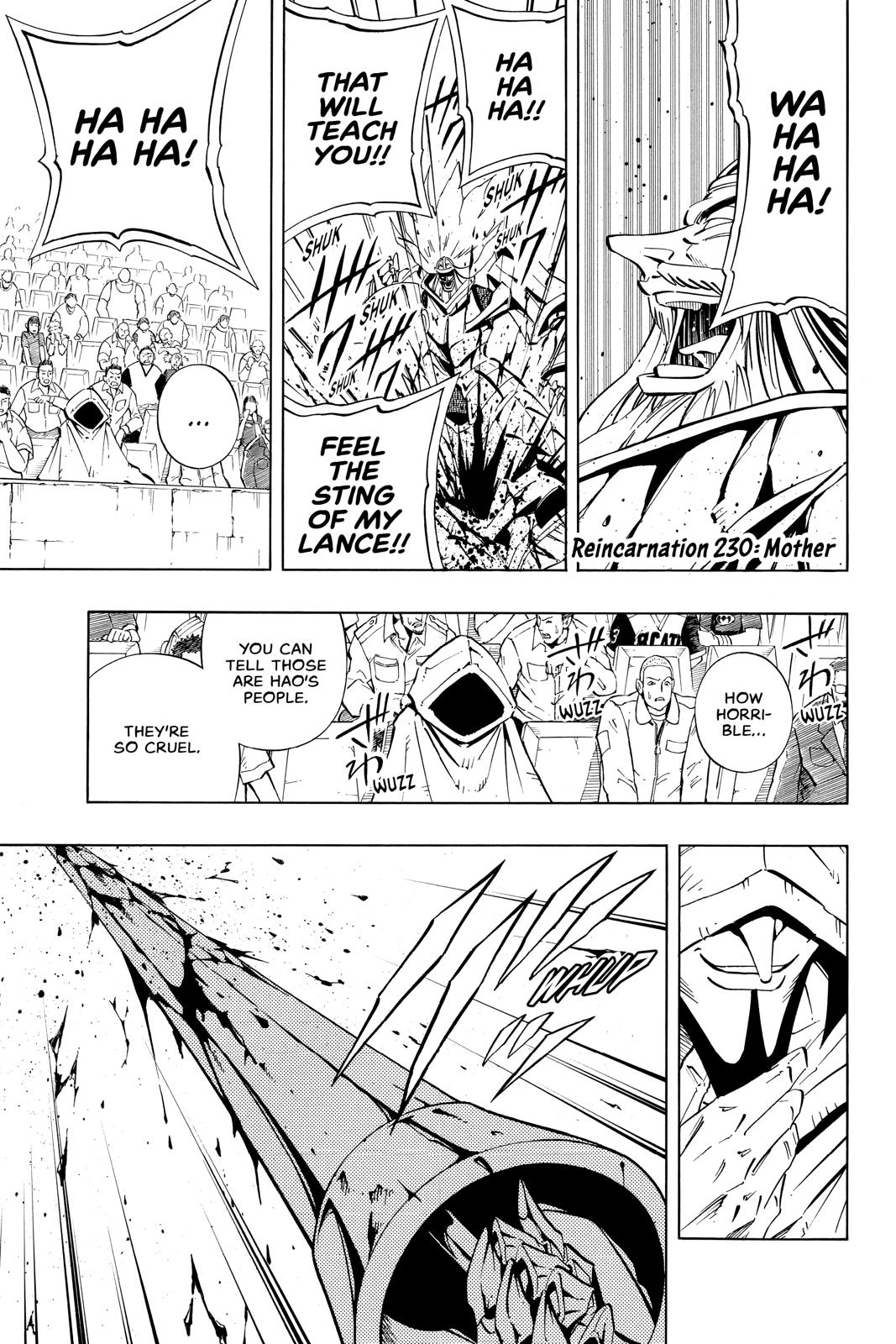 Shaman King Chapter 230 page 1 - Chapter 230