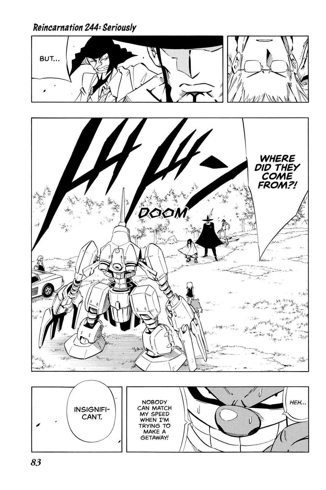 Shaman King Chapter 244 page 1 - Chapter 244