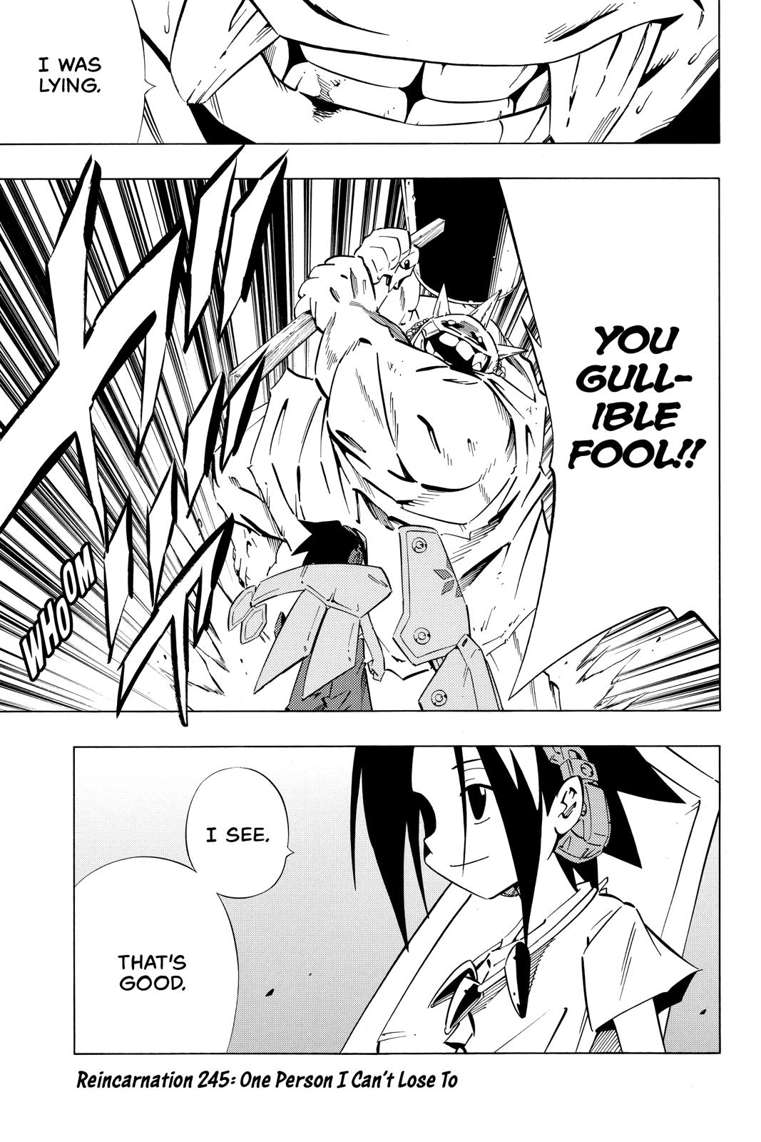 Shaman King Chapter 245 page 1 - Chapter 245