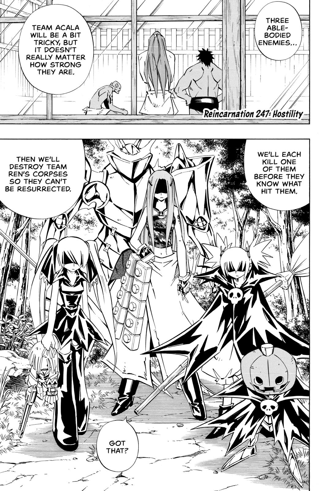 Shaman King Chapter 247 page 1 - Chapter 247