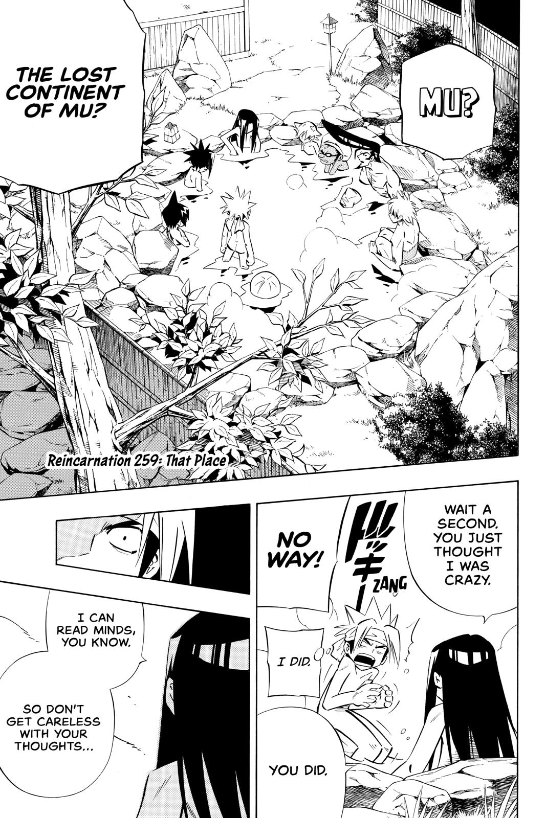 Shaman King Chapter 259 page 1 - Chapter 259