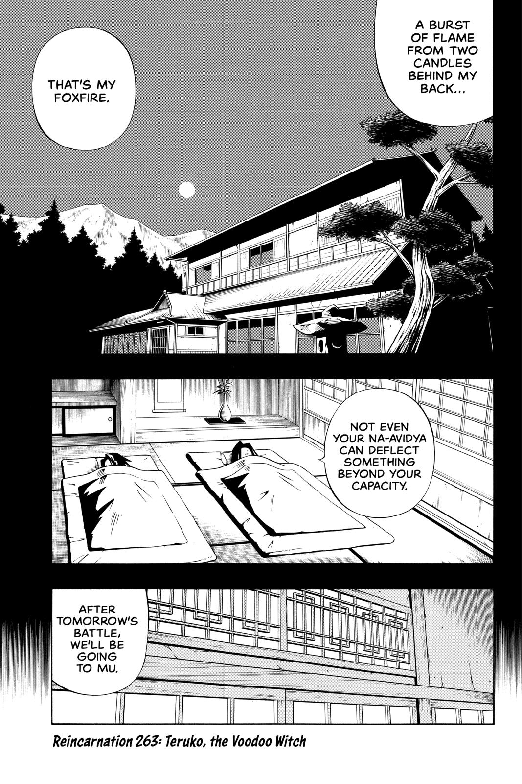 Shaman King Chapter 263 page 1 - Chapter 263