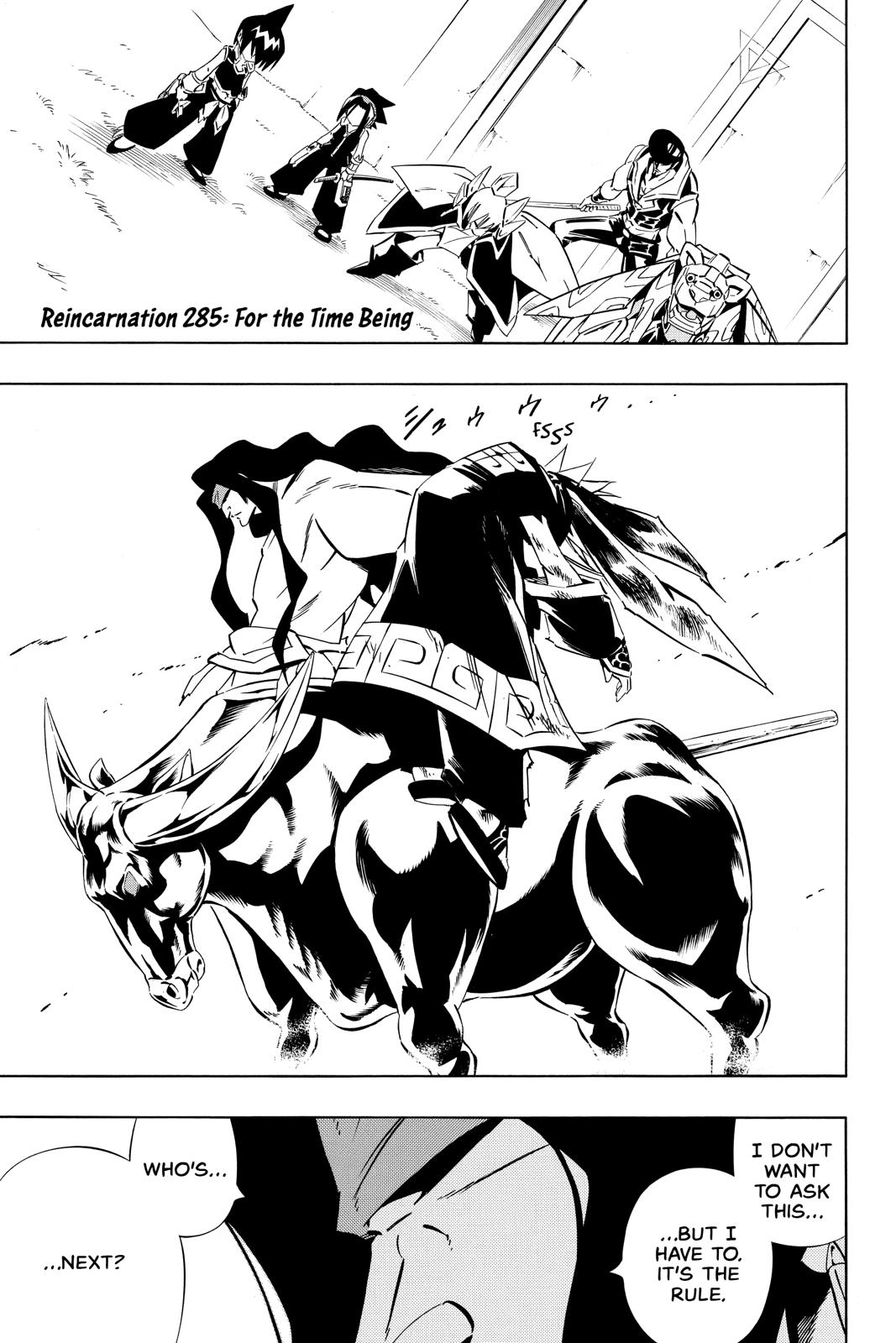Shaman King Chapter 285 page 1 - Chapter 285