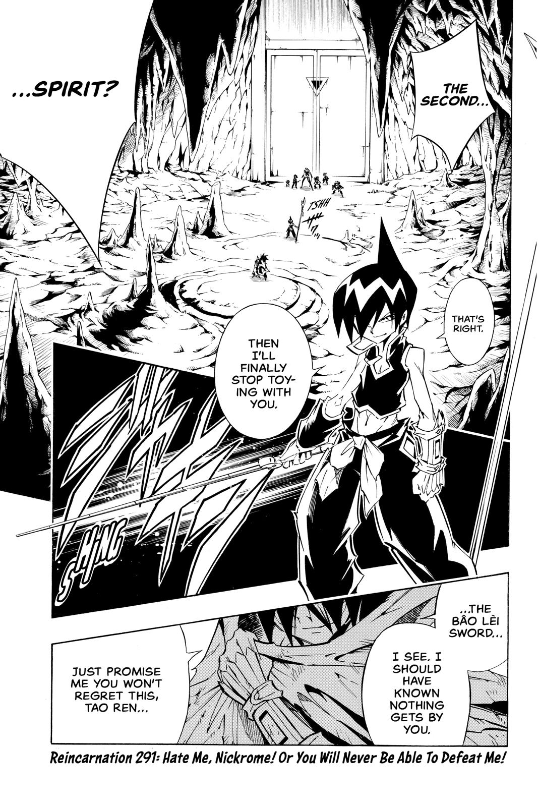 Shaman King Chapter 291 page 1 - Chapter 291
