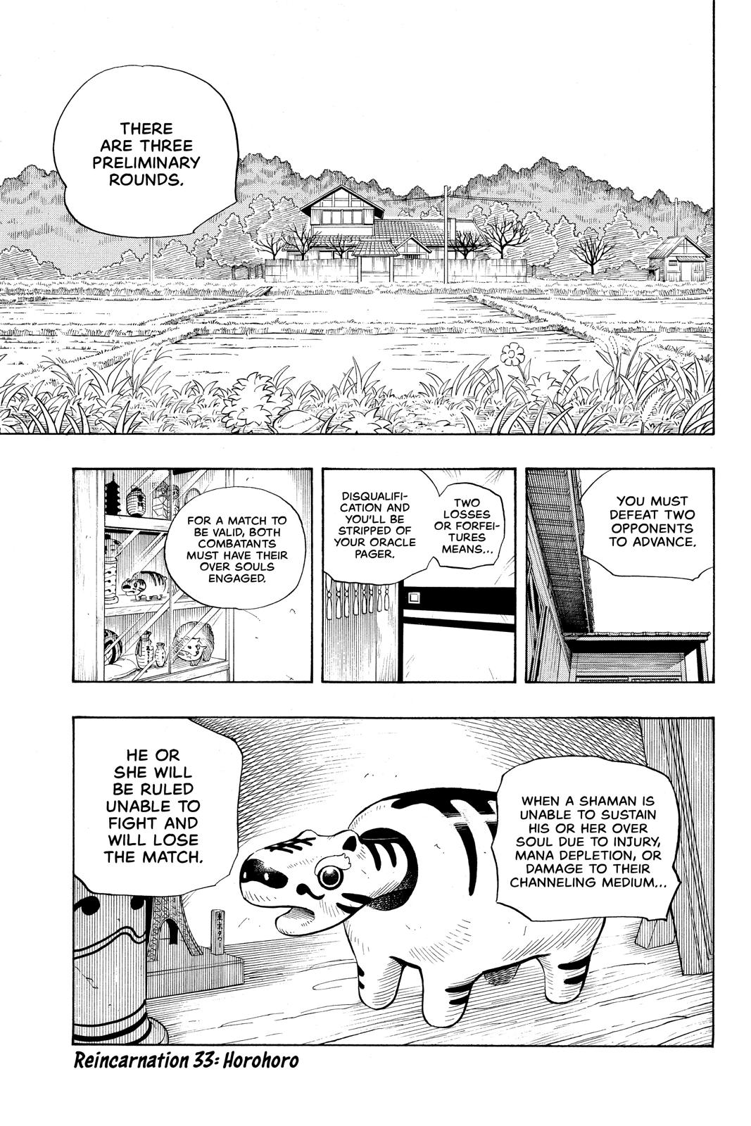 Shaman King Chapter 33 page 1 - Chapter 33