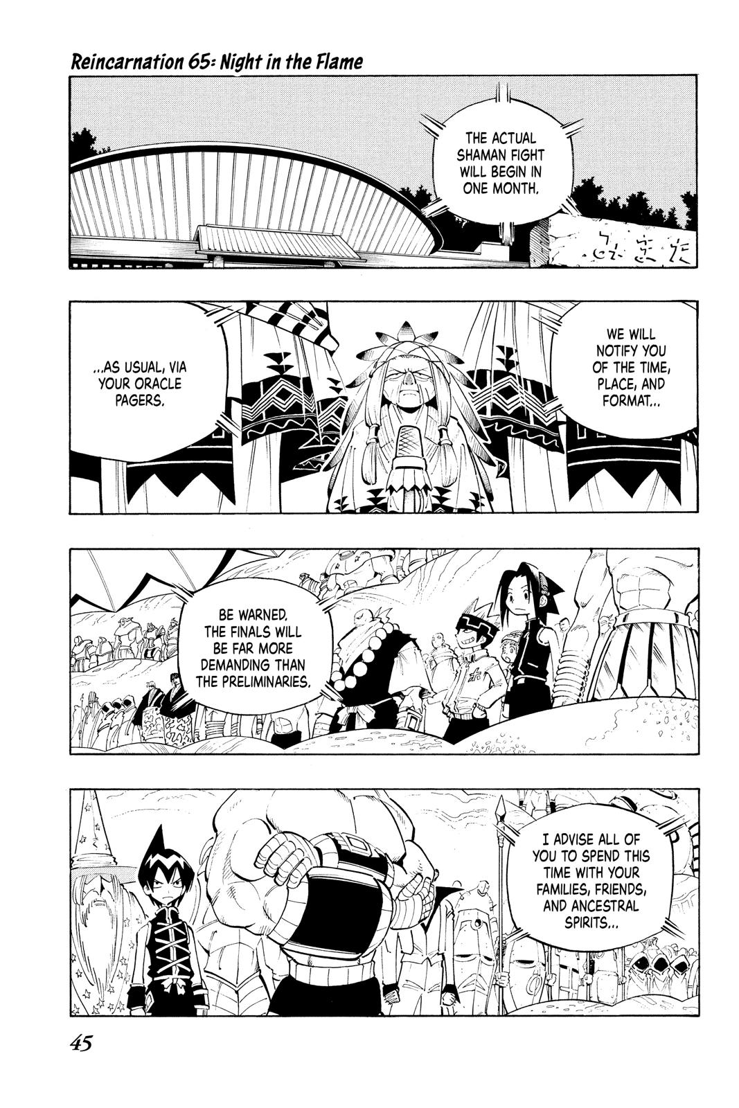 Shaman King Chapter 65 page 1 - Chapter 65