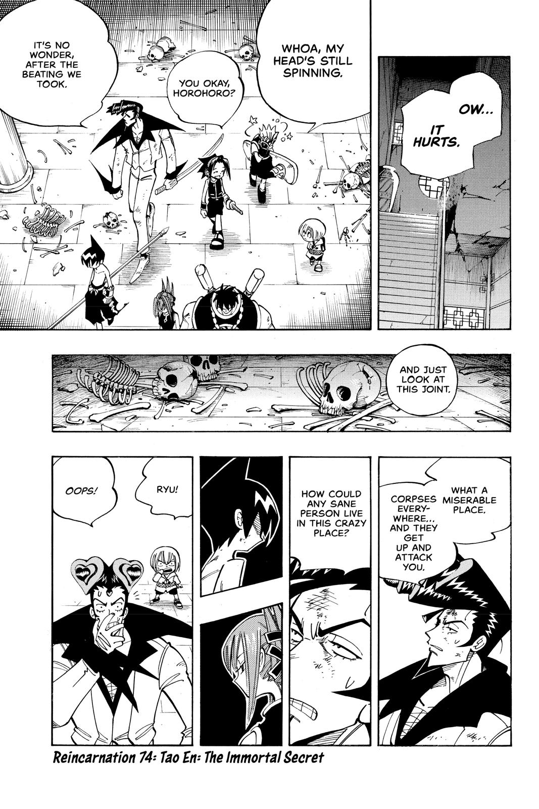 Shaman King Chapter 74 page 1 - Chapter 74
