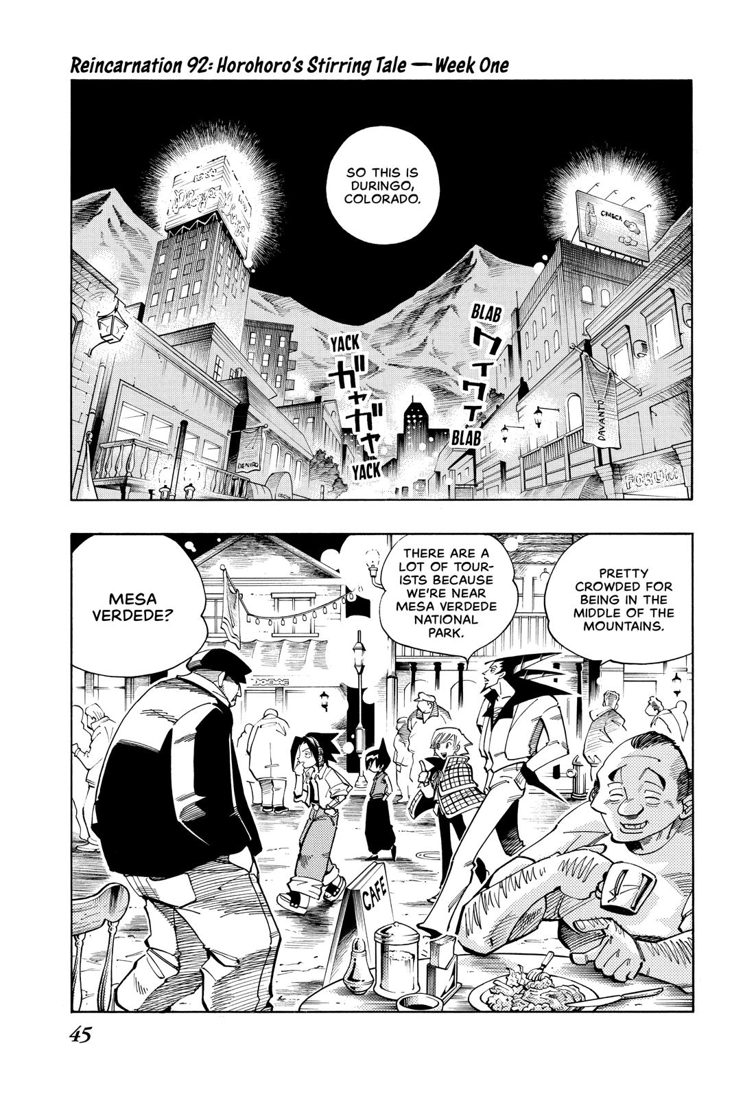 Shaman King Chapter 92 page 1 - Chapter 92
