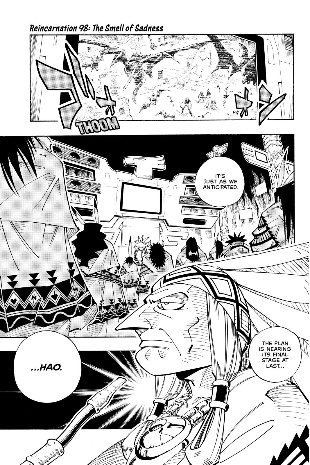 Shaman King Chapter 98 page 1 - Chapter 98