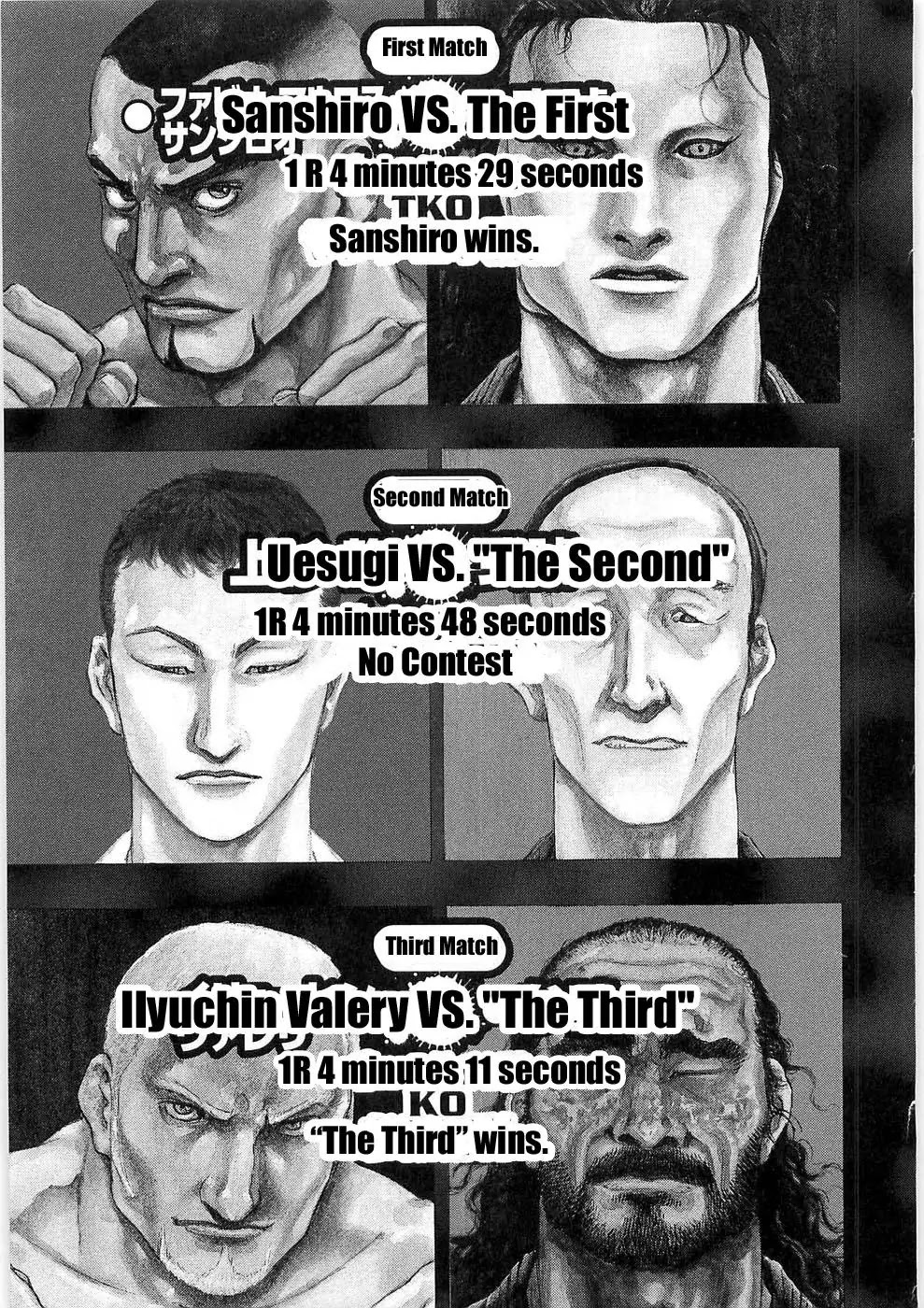Shamo Chapter 25.53 page 1 - Vol.25 Chapter 53: The Fourth Match