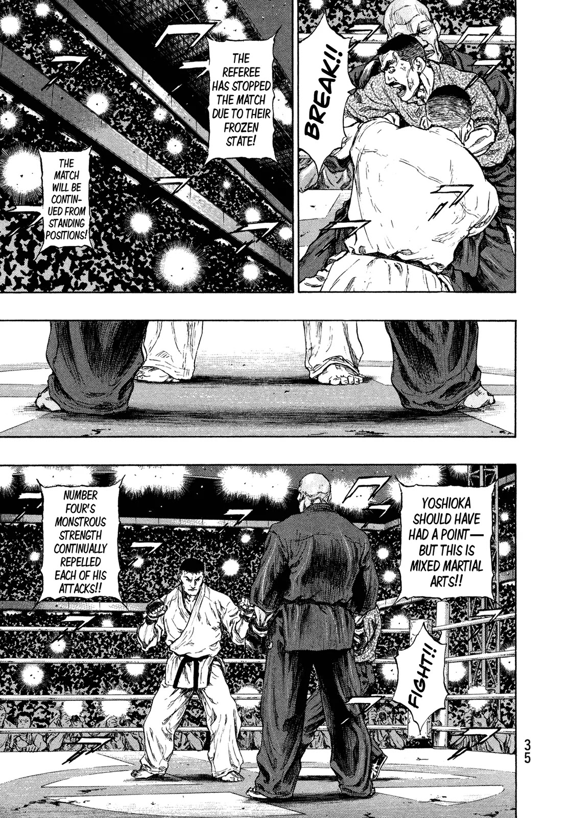 Shamo Chapter 26.55 page 10 - Vol.26 Chapter 55: A Zone Only for Us