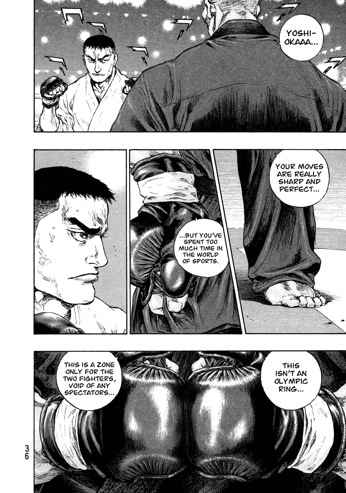 Shamo Chapter 26.55 page 11 - Vol.26 Chapter 55: A Zone Only for Us