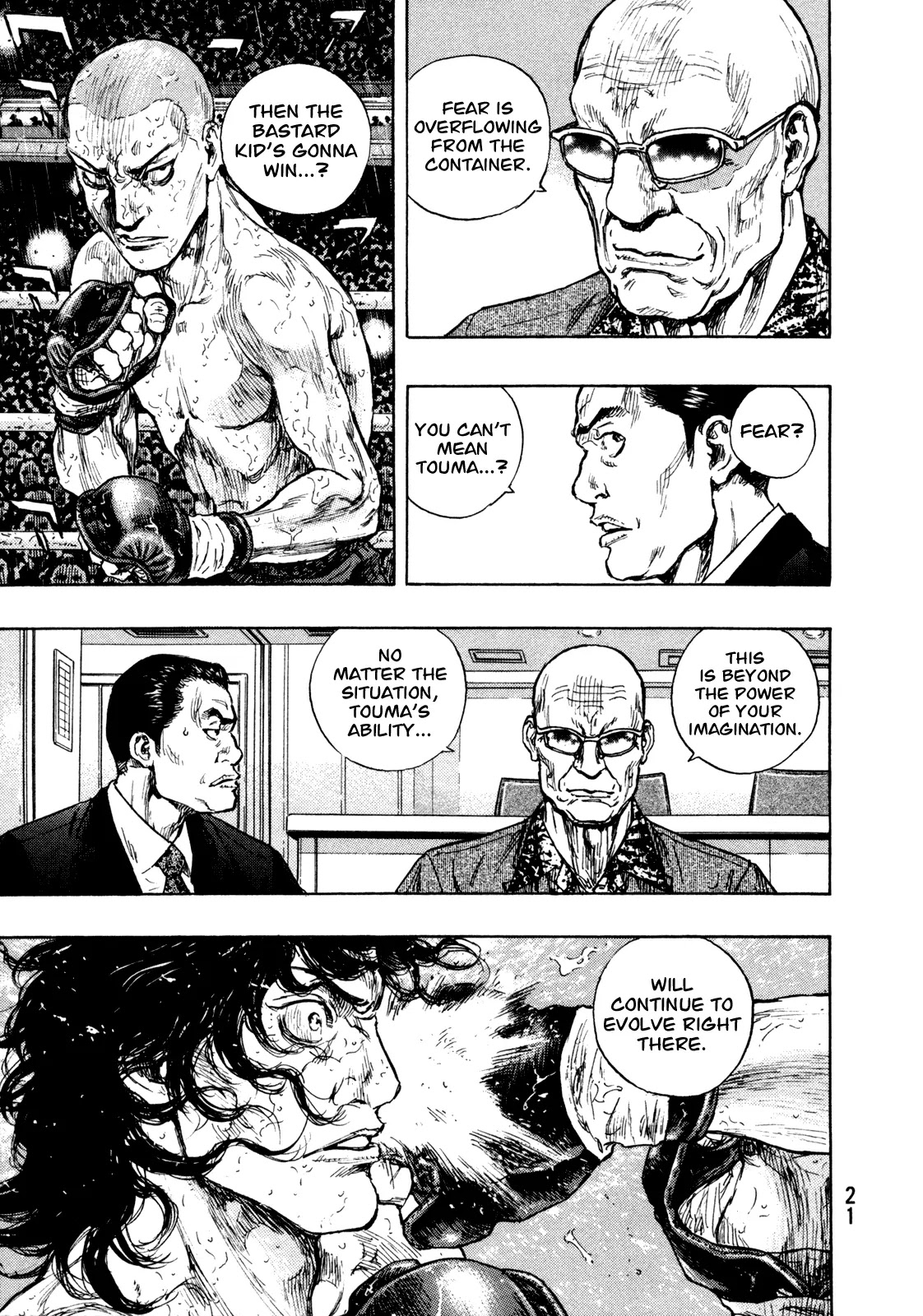 Shamo Vol.28 Chapter 72 page 21 - Vol.28 Chapter 72: Black vs. White (13)