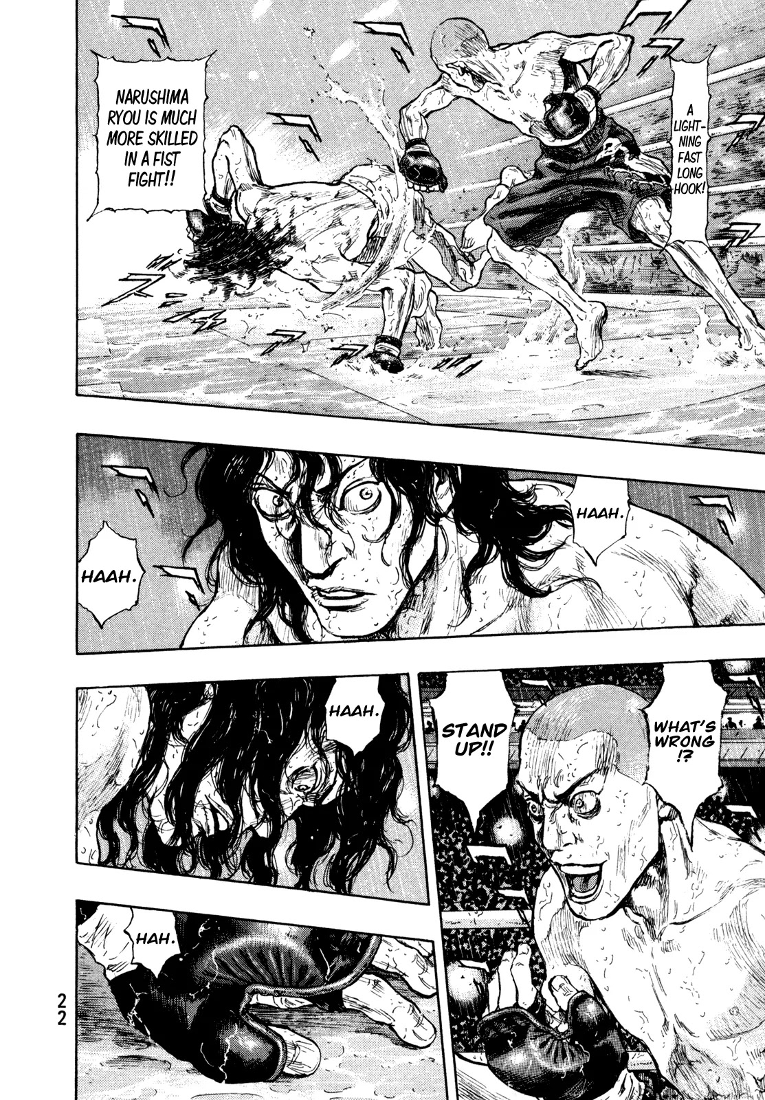 Shamo Vol.28 Chapter 72 page 22 - Vol.28 Chapter 72: Black vs. White (13)