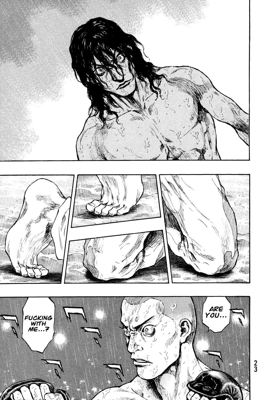 Shamo Vol.28 Chapter 72 page 23 - Vol.28 Chapter 72: Black vs. White (13)