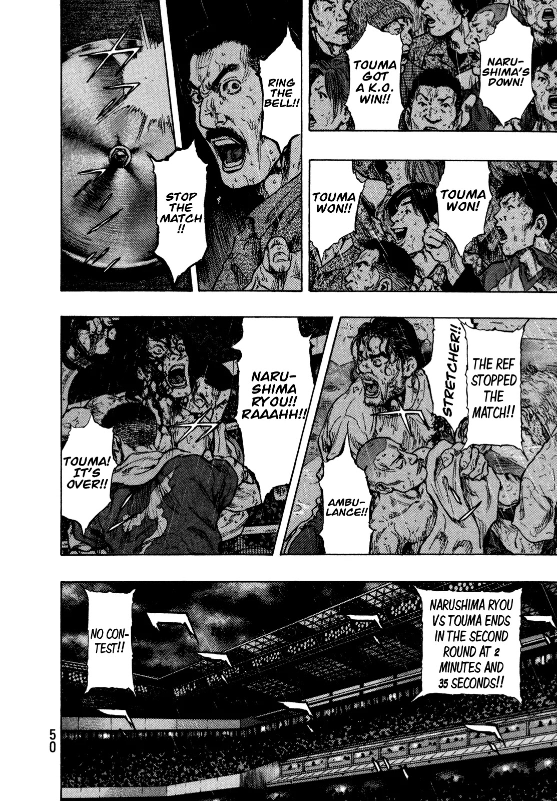 Shamo Chapter 28.74 page 5 - Vol.28 Chapter 74: Black vs. White (15)