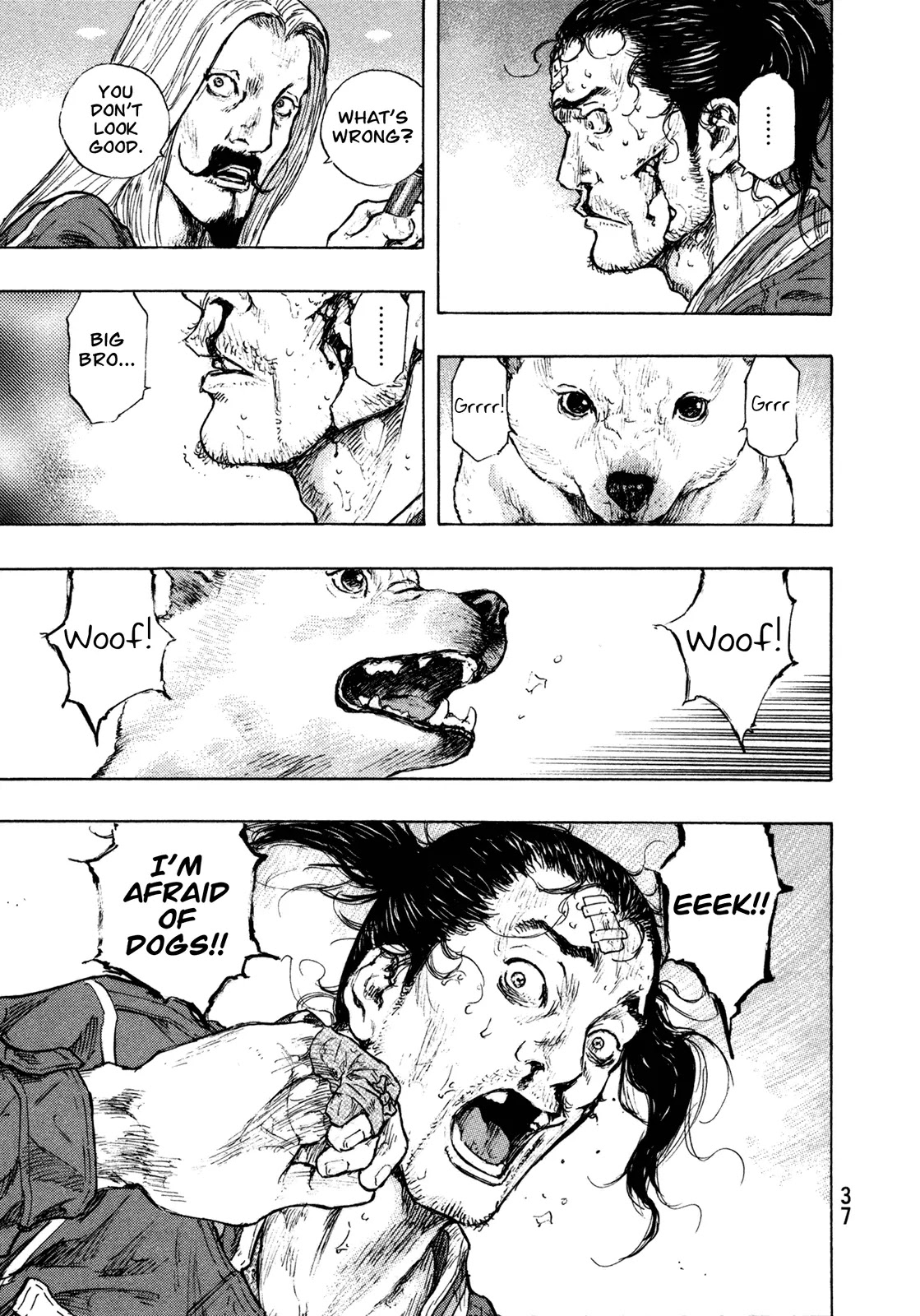 Shamo Chapter 31.100 page 14 - Vol.31 Chapter 100: Dark Gray