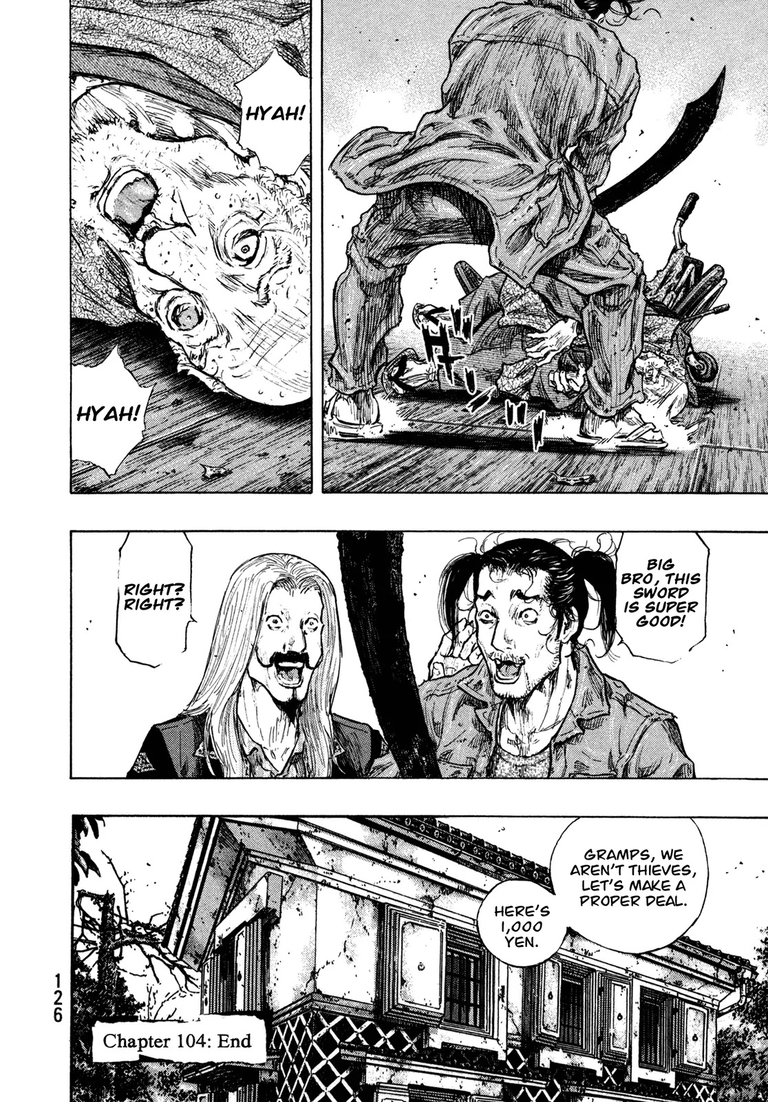 Shamo Chapter 31.104 page 21 - Vol.31 Chapter 104: Rusty Sword