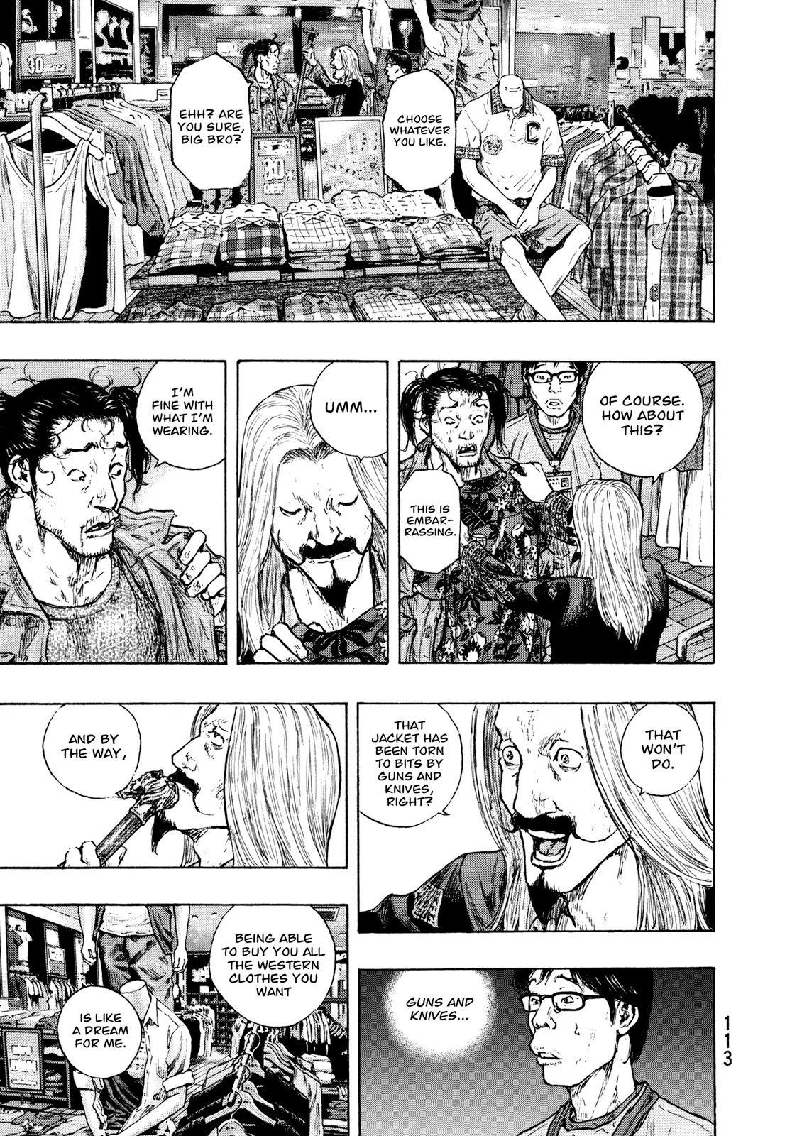 Shamo Chapter 32.113 page 7 - Vol.32 Chapter 113: Fall