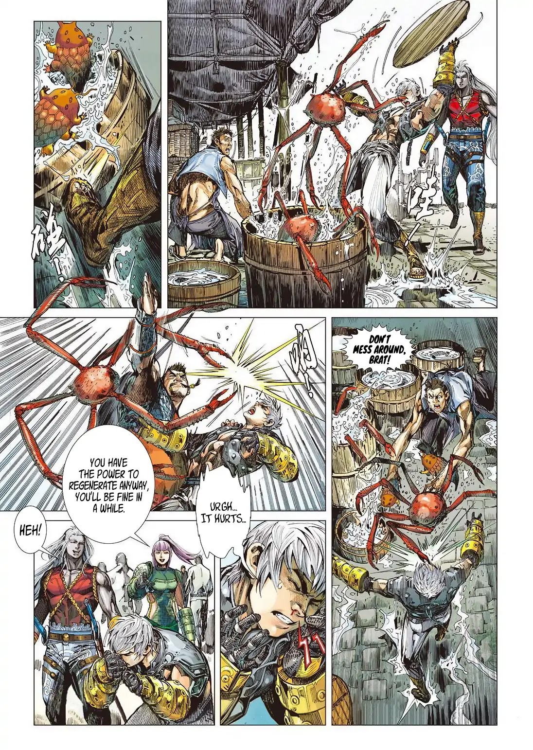 Shan Hai Ni Zhan Chapter 10.1 page 11 - Chapter 10.1: Crossroad Street - Black Market