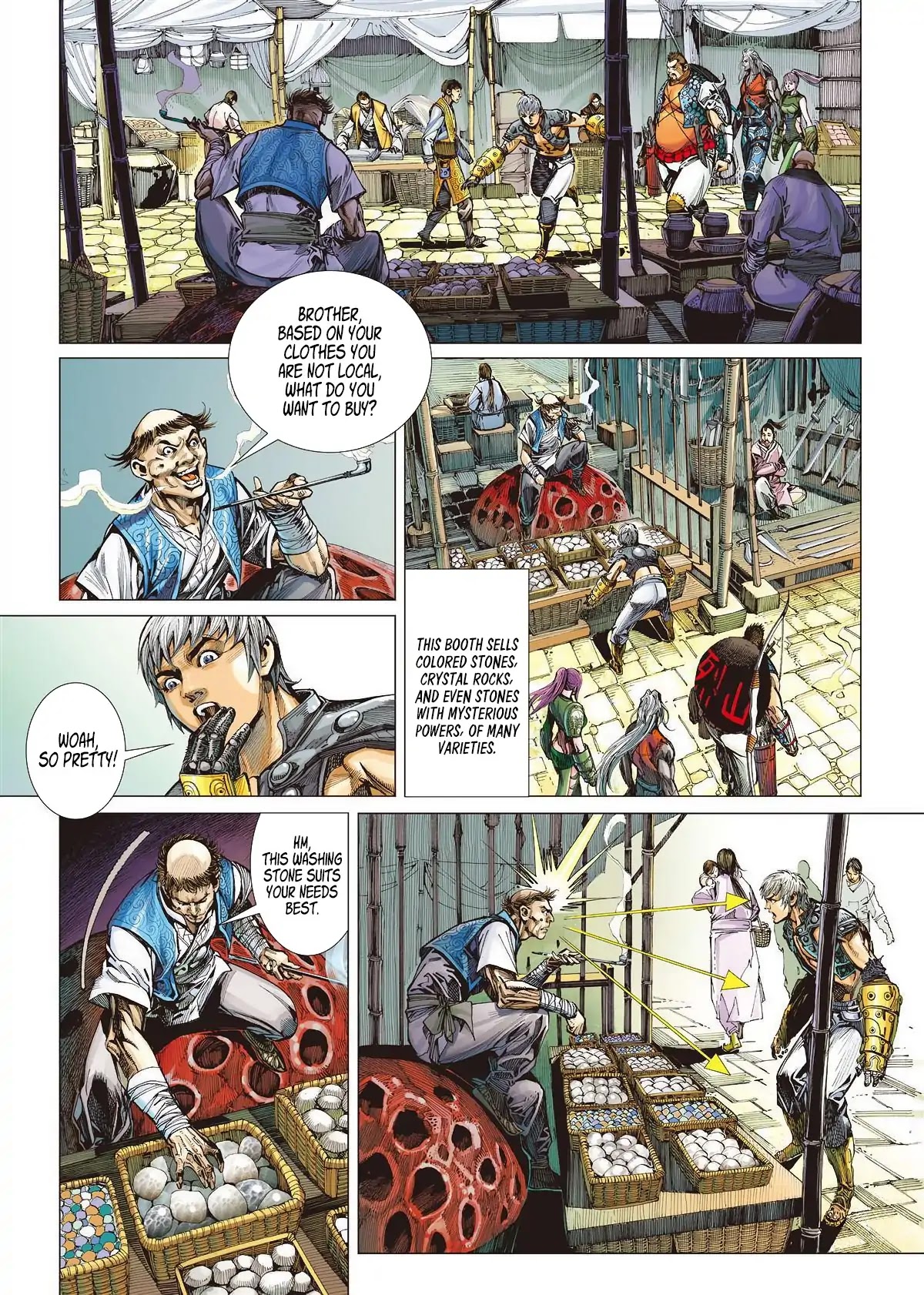 Shan Hai Ni Zhan Chapter 10.1 page 8 - Chapter 10.1: Crossroad Street - Black Market