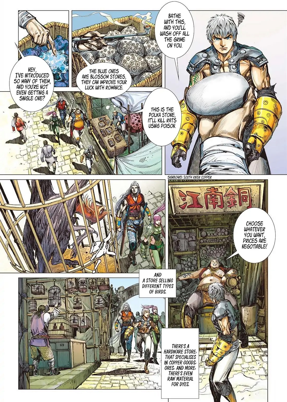 Shan Hai Ni Zhan Chapter 10.1 page 9 - Chapter 10.1: Crossroad Street - Black Market