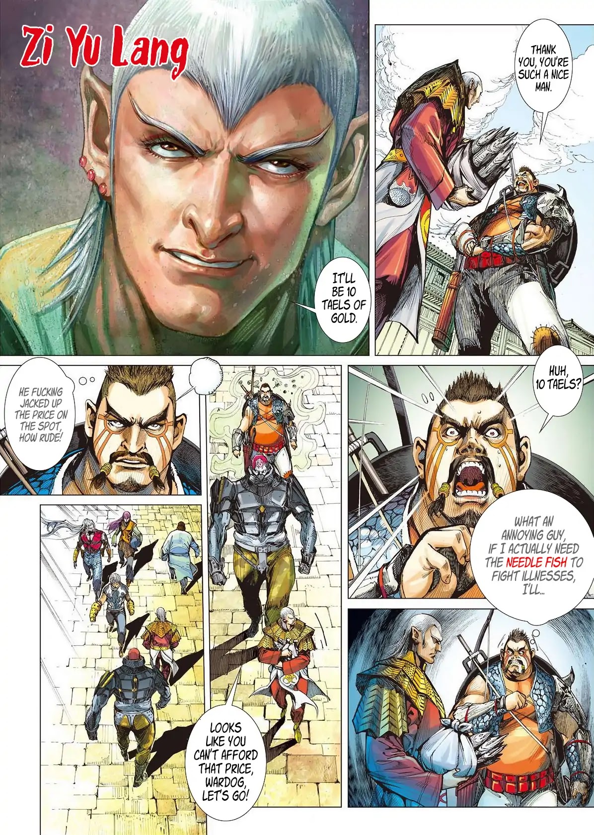 Shan Hai Ni Zhan Chapter 10.2 page 10 - Chapter 10.2: Crossroad Street - Black Market