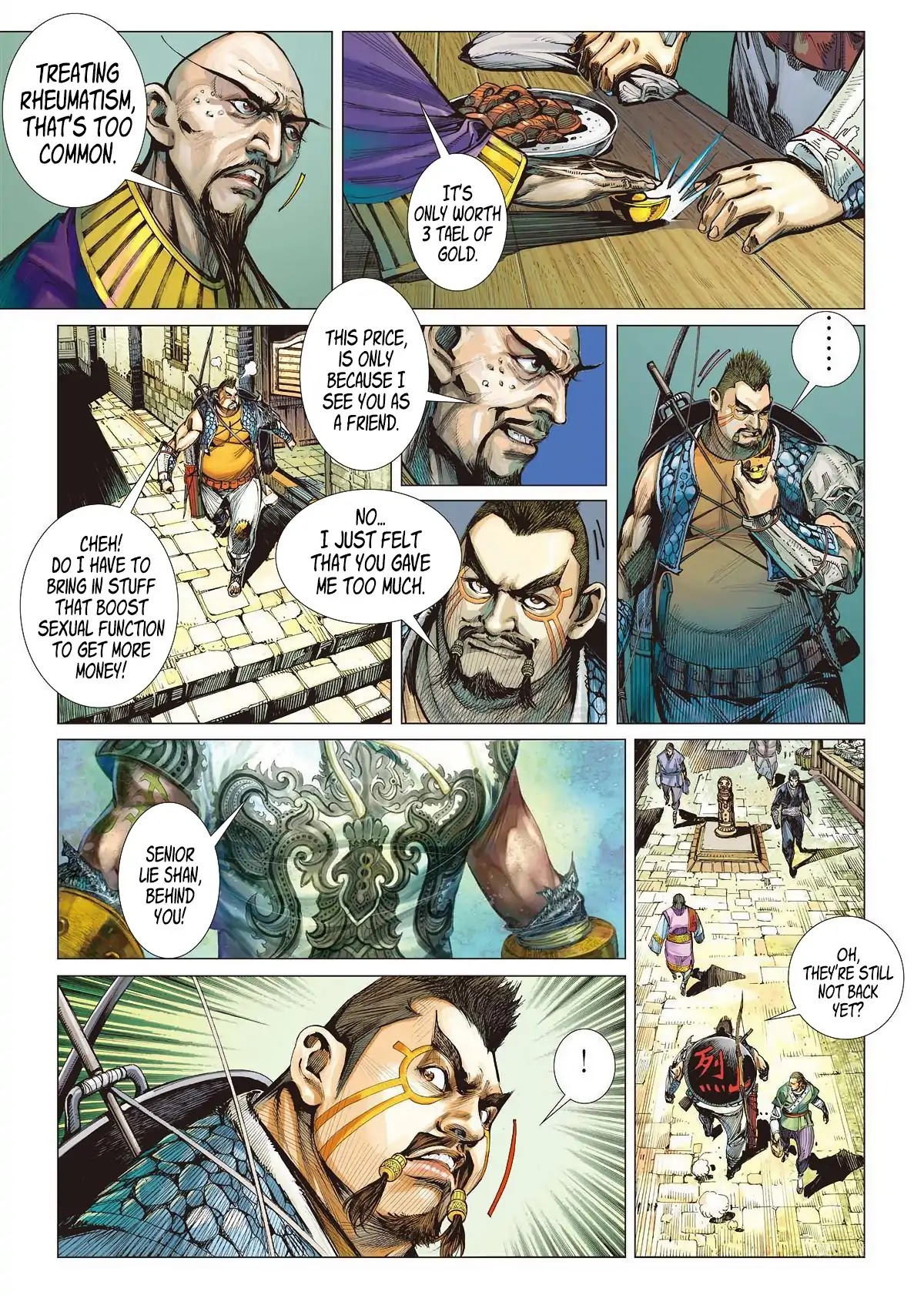 Shan Hai Ni Zhan Chapter 10.2 page 6 - Chapter 10.2: Crossroad Street - Black Market