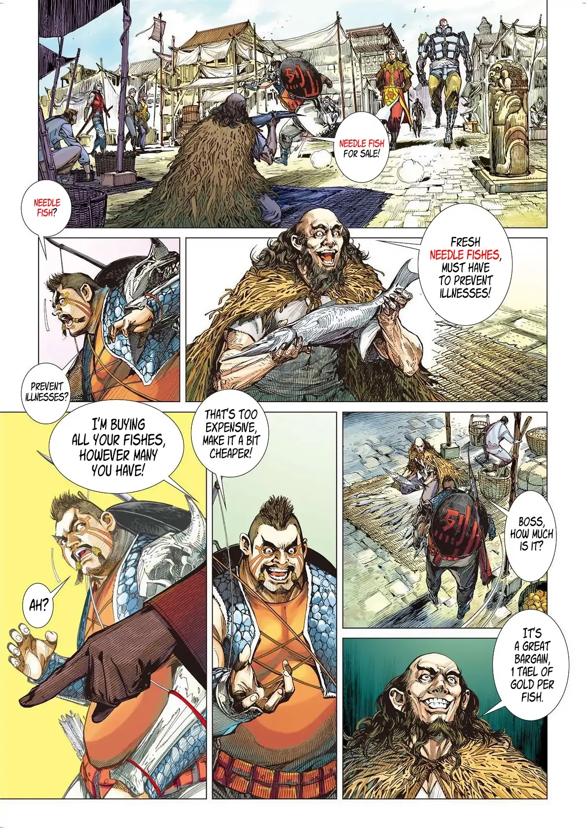 Shan Hai Ni Zhan Chapter 10.2 page 8 - Chapter 10.2: Crossroad Street - Black Market