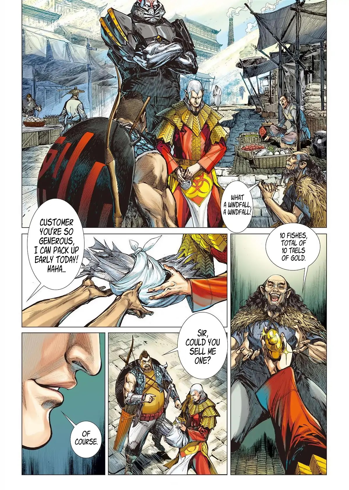 Shan Hai Ni Zhan Chapter 10.2 page 9 - Chapter 10.2: Crossroad Street - Black Market