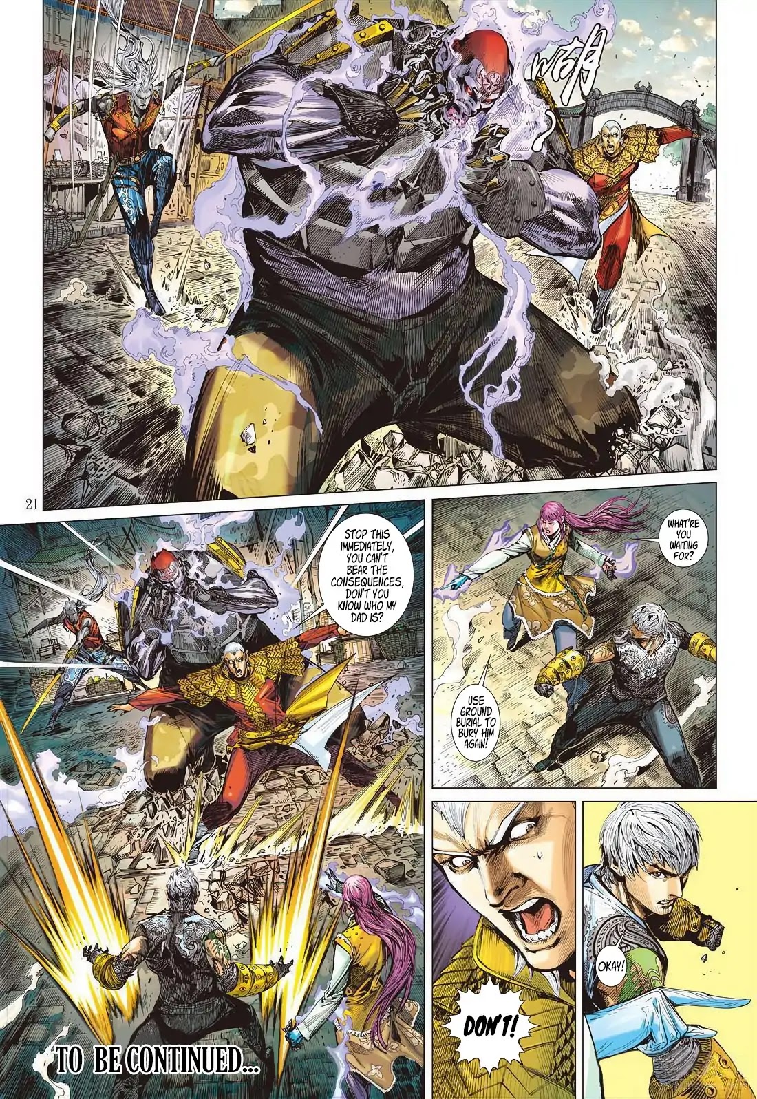 Shan Hai Ni Zhan Chapter 11.2 page 12 - Chapter 11.2: Unexpected Battle